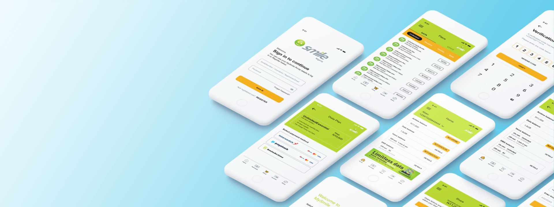 Self-care app for telecom